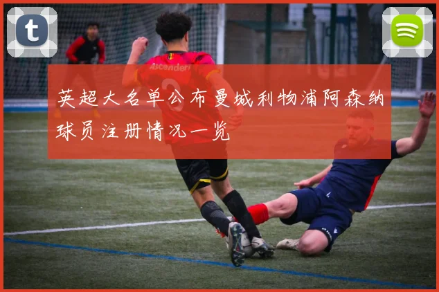 英超大名单公布曼城利物浦阿森纳球员注册情况一览